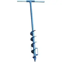 Berger & Schroeter Erdlochbohr, grau, 9 cm