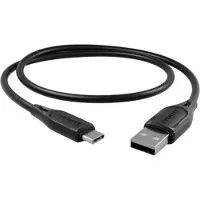 Cygnett , USB-C / USB-A Ladekabel 3A 60W Essentials 1m, Schwarz