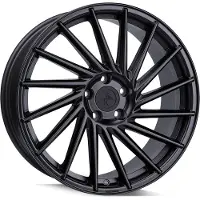 KESKIN 18 Zoll KT17 5x100 ET30 Alufelgen MATT BLACK PAINTED