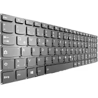 T-ProTek DEUTSCHE - Tastatur Keyboard ohne Rahmen mit Beleuchtung kompatibel für Lenovo IdeaPad 510-15IKB