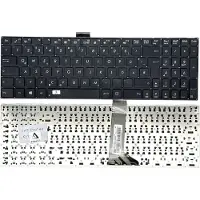 T-ProTek DEUTSCHE - Schwarz Tastatur Keyboard Ohne Rahmen kompatibel für ASUS A550, A550D