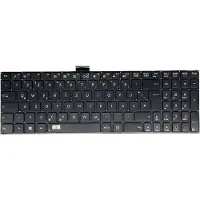 T-ProTek DEUTSCHE - Schwarz Tastatur Keyboard Ohne Rahmen kompatibel für Asus F550LN, F550V