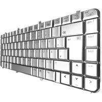 T-ProTek DEUTSCHE - Tastatur Keyboard / silber kompatibel für HP Pavilion dv5-1196xx