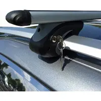 VDP Alu Relingträger XL135 kompatibel mit für VW Tiguan II ab 16 Dachträger abschließbar