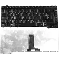 T-ProTek DE - Schwarz Glänzend Tastatur Keyboard kompatibel für Toshiba Satellite M300, M300D