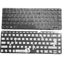 T-ProTek DEUTSCHE-Tastatur Schwarz Ohne Rahmen mit Beleuchtung für HP ProBook 440 G2 J5P09UTR