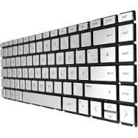 T-ProTek DE -Schwarz Tastatur Rahmen , Beleuchtung kompatibel für HP 14-ck0100