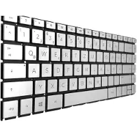 T-ProTek DE -Schwarz Tastatur Rahmen , Beleuchtung kompatibel für HP Pavilion 14-ce0402ng