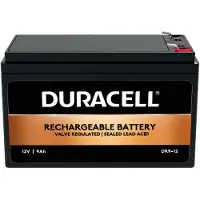 Duracell DR9-12, Plombierte Bleisäure (VRLA), 12 V, 9 Ah, 9000 mAh, 108 Wh, 2,4 kg