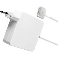 Avizar , Magnetisches Ladegerät (45W) mit LED-Anzeige für Apple MacBook, Weiß