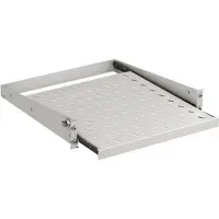 EFB Elektronik 691667TS.2C - 19" Fachboden, 2HE, Tiefe 555 mm, RAL9005