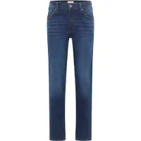 Mustang - Straight Fit - Herren 5-Pocket Jeans mit Kontrastnähten, Tramper Straight (1013715), Farbe:denim blue (5000-843), Größe:W44, Länge:L32