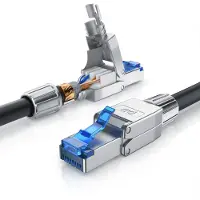 Primewire Patchkabel CAT 8 - Gigabit Ethernet LAN Kabel - 40 Gbit/s - S/FTP PIMF Schirmung - Netzwerkkabel - 5m