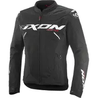 Ixon Ionix Schwarz Weiß Motorrad Textiljacke Größe XL
