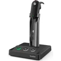 Yealink WH63 Portable UC, Kabellos, Büro/Callcenter, 20 - 140000 Hz, 19 g, Kopfhörer, Schwarz