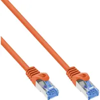 InLine 72607O, 7,5 m, Cat6a, S/FTP (S-STP), RJ-45, RJ-45, Orange