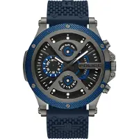 Police Armbanduhr blau Silikon Surigao Herren Multifunktion- UPOQ2110503
