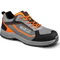 Sparco 07539GRAF Indy Pato ESD S1PS SR Sicherheitsschuh, Grau/Orange, 46