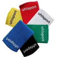 Uhlsport Schienbeinschützerhalter 6,5 Cm (3 Paar) Schutz - weiß- Größe: NOSIZE, 1006963010001