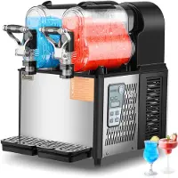 Vevor kommerzielle Slusheis Maschine 3 L x 2 Doppeltank-Maschine für gefrorene Getränke