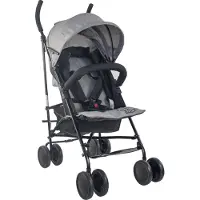 Mobiclinic Kinderwagen faltbar Buggy Verstellbare Rückenlehnn Doppeltes Sicherheitssystem Abnehmbare Räder Verstellbarer 5-Punkt-Gurt Elefant