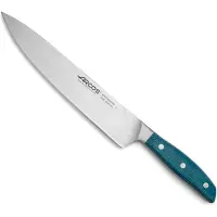 Arcos BROOKLYN COOK'S KNIFE - Breites, glatt geschliffenes, stabiles und starkes Kochmesser. Mehrzweckmesser für den professionellen und häuslichen Gebrauch, das Gemüse reinigt, schneidet und zerkleinert.