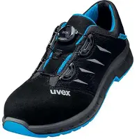 Uvex Sicherheitshalbschuh 2 trend 6938 S1P FO SR BOA W10 Gr. 36 blau/schwarz