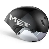 Met Codatronca Helm Schwarz Grau, Größe M (56-58 cm)