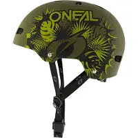 O'Neal Oneal Dirt Lid ZF Plant Fahrradhelm (Green,55-59 cm)
