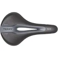 Terry Figura Gel Max, Fahrradsattel, Stadt, Männer, Schwarz, Einfarbig