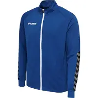 Hummel Hmlauthentic Kids Poly Zip Jacket - true blue, Größe:176