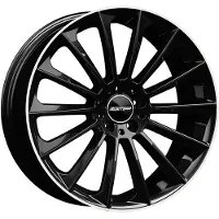 Gmp Alufelge Stellar 11X22 5X112 Et 40 Black Diamond Lip