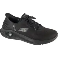 SKECHERS Sportliche Slipper Herren 31393336393330 Schwarz 42 EU