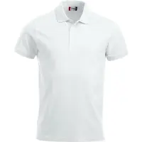 Clique Polo-Shirt Classic Lincoln, weiß, Uni-Größe: S
