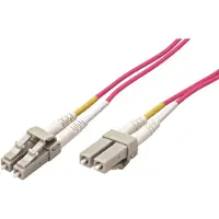 Roline LWL-Kabel 50/125µm OM4, LC/LC, violett, 15 m