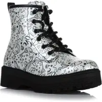 SKECHERS Schuhe Gravlen Hi Doodle 303408LSLBK
