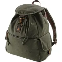 Quadra Vintage Canvas Backpack