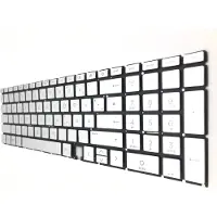 T-ProTek DEUTSCHE - Tastatur Keyboard Silber kompatibel für HP Envy x360 15-aq200