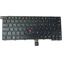 T-ProTek DEUTSCHE - Tastatur Keyboard mit Trackpoint , Beleuchtung kompatibel für LENOVO ThinkPad T450 (20BV001XMZ)