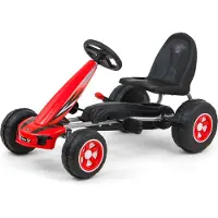 Milly Mally Viper Rotes Pedal-Gokart