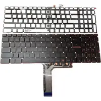 T-ProTek DEUTSCHE - Tastatur mit Beleuchtung kompatibel für MSI GL63 8SD (MS-16P7) Serie