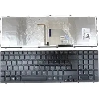 T-ProTek DEUTSCHE-Tastatur Schwarz mit Beleuchtung kompatibel für Sony VAIO SVE1513A1ES