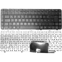 T-ProTek Schwarz - DE Tastatur Keyboard mit Rahmen kompatibel für HP Pavilion DV6-3300eg