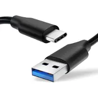 Cellonic USB Kabel 1m kompatibel mit Elgato Wave:1 / Wave:3 Ladekabel USB C Type C auf USB A 2.0 Datenkabel 3A schwarz PVC