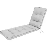 Stanis³aw Jurga Sonnenliege-Auflage "HUGO" – 201×55×8 cm, wetterfest, UV-beständig, für Gartenliege, Sonnenbett & Bank | Pillowprim
