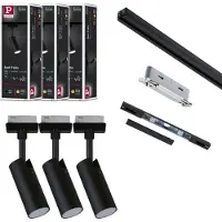 Paulmann Bundle URail LED Schienenspot Tubo