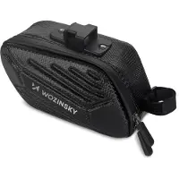 Wozinsky WBB27BK, Hinten, Fahrradtasche, Schwarz, 1,5 l, 180 mm, 112 mm
