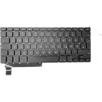 T-ProTek DE Tastatur ohne Beleuchtung kompatibel für MacBook Pro 15,4" A1286 EMC 2353-1