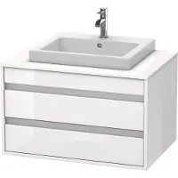 Duravit Waschtischunterbau KETHO 550x800x496mm taupe