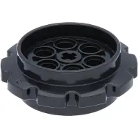 LEGO 4x großes Zahnrad, Schwarz